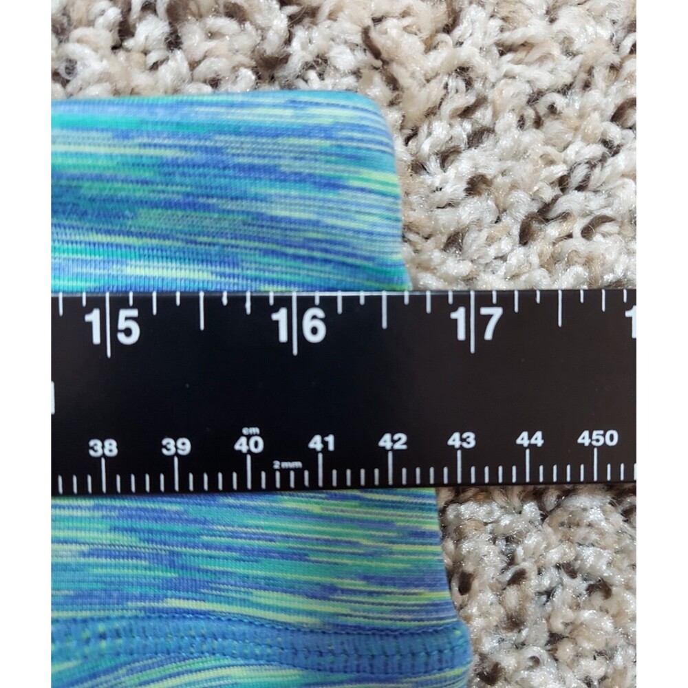 Lilly Pulitzer Luxletic Leggings in Brilliant Blue Space Dye Womens Sz XL Sporty - Picture 4 of 5